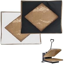 Heat Press Platen Wrap Cover, Upgraded Version, Non-Stick Heat Resistant Teflon Protector for Protecting Sublimation Heat Pressing Machine Plate from Residue, Inks, Adhesives 2Pack 16x20 inch