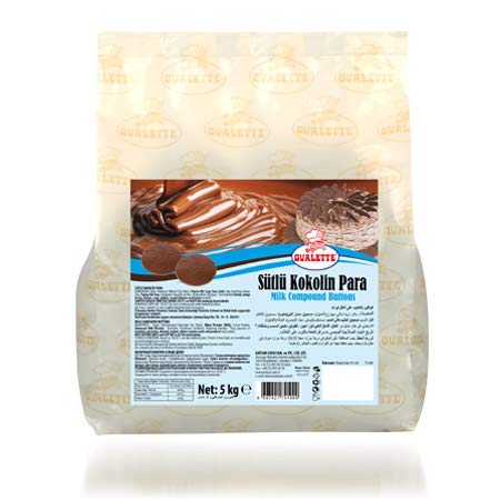 Ovalette Vollmilch Kuvertüre Schokolade Schmelz/Münze Schokolade 5 kg
