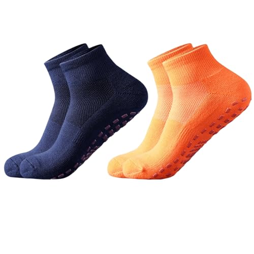 svlftecon Unisex Yoga Pilates Socks with Grips Non Slip Athletic Series 10