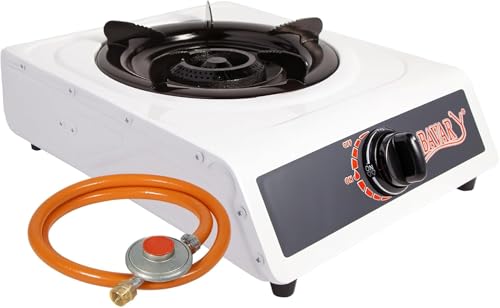 1- Flammiger Premium Gasbrenner Leistungsstarker Doppelbrenner...