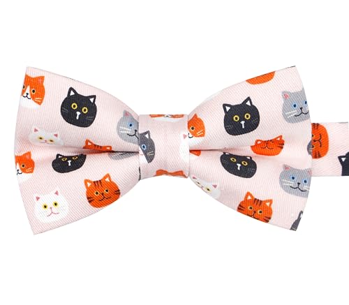 Image of OCIA Cute Pattern Pre-tied Bow Tie Adjustable Bowties for Adult & Children