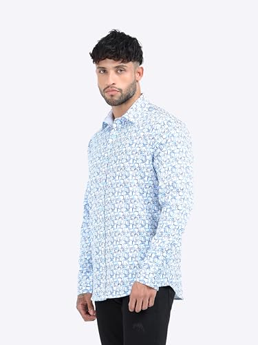 Image of StitchX Men's Long Sleeve Classic Fit Button Down Smart Shirt