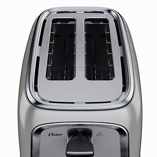 Oster 2-Slice Toaster With Advanced Toast Technology, Stainless Steel #TOP3