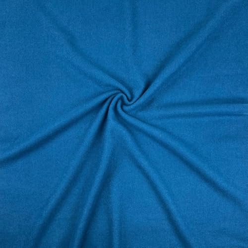 Humble Hilo Soft Wool Scarf or Shawl, Large Winter Wrap Pashmina 74 x 27 (Sapphire W24)4