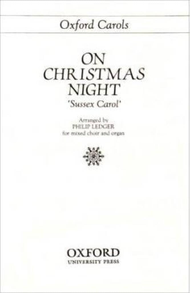 On Christmas night: Vocal score