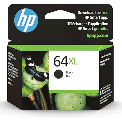 HP 64XL High-yield Ink Cartridge Cover