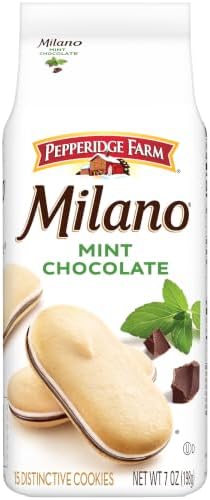 Pepperidge Farm Milano Mint Chocolate Cookies, 7 oz. Bag