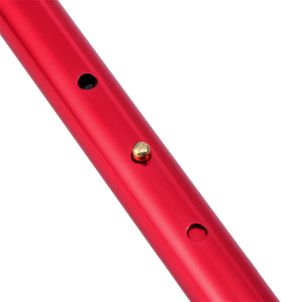 2 Section Adjustable Walking Stick Cane Anti-Skid Anti Shock 4 Crutch for Old Man Hiking Trekking Poles