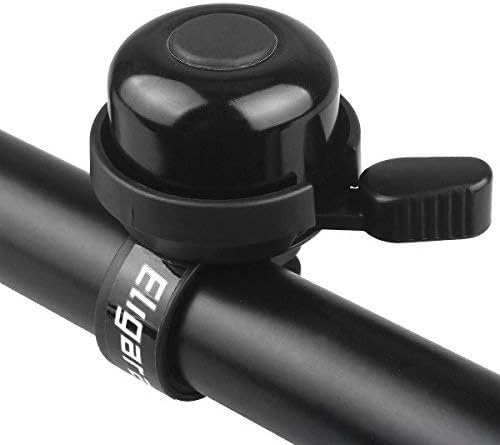 Eligara Bicycle Bell, Classic Brass Bike Bell with Loud, Long, Crisp Sound for Mountain Road Electric Bike Cycle Scooter Ebike Cruiser Tricycle MTB BMX