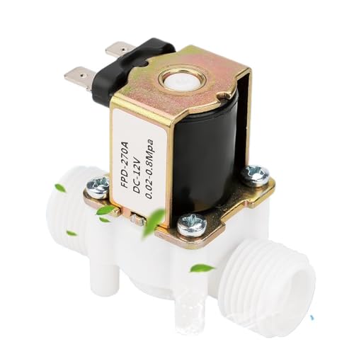 Électrovanne 12V G1/2" NC pour stopper les fuites de distribution - 3