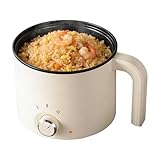 Elektrischer Nudelkocher, multifunktionales Küchengerät, elektrisch, für Eier, Suppe, Haferbrei, Haferflocken, Studenten, Jugendliche, Küche, Wohnung