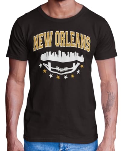 BROOKLYN VERTICAL Football Sports Fan T-Shirt