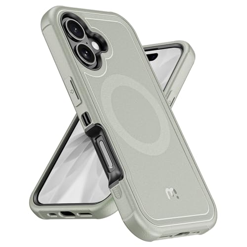 M MYBAT PRO for iPhone 17 Case,[Compatible with magsafe],Rugged Case