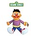 SESAMESTREET Sesame Street - 5, Rue Sésame Peluche Ernest (Orange) 28cm Assis et 40cm Debout - Qualité Super Soft