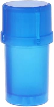Manual Grinder Storage Container Built-in Spice Grinder Plastic Storage Jar