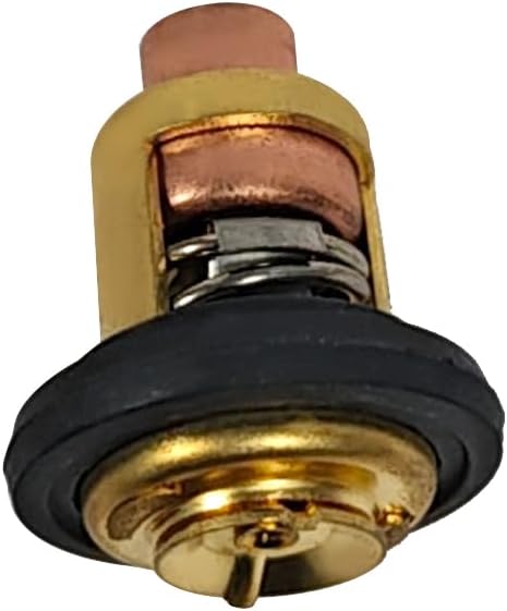 Outboard Engine Thermostat for 40-60HP 4-Cylinder Motors - Compatible with Mercury/Mariner F40 F50 F60 EFI Models, Replaces OEM #8M0168892, 8M0117413