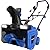 SOYUS Corded Electric Snow Blower - Handles Wet/Heavy Snow, 20-Inch Clearing Path w, Dual LEDs & 180° Chute, 25ft Throw Walk-Behind Snow Thrower for Driveway, Sidewalk, Patio