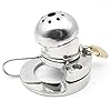 YABAISHI 316L Stainless Steel Cock Lock kuisheidskooi Male Penis Kuisheid Cage Binding Stimulatie Man Sex Toys (Size…