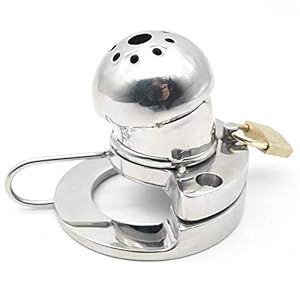 YABAISHI 316L Stainless Steel Cock Lock kuisheidskooi Male Penis Kuisheid Cage Binding Stimulatie Man Sex Toys (Size…