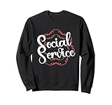 Sozialberater Sozialarbeitshelfer Sozialdienst Sweatshirt