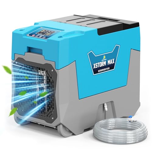 Argendon 180 Pint Commercial Dehumidifier with Pump