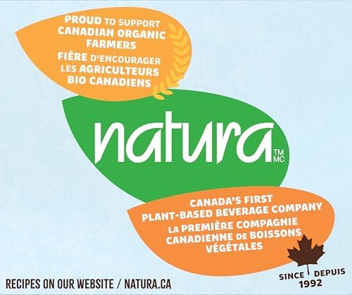 NATURA Organic Rice Milk - Original - Gluten Free - Lactose Free - Vegan - Shelf Stable - Plant Based Beverage - Non-GMO - Made in Canada | 946ml — view 6