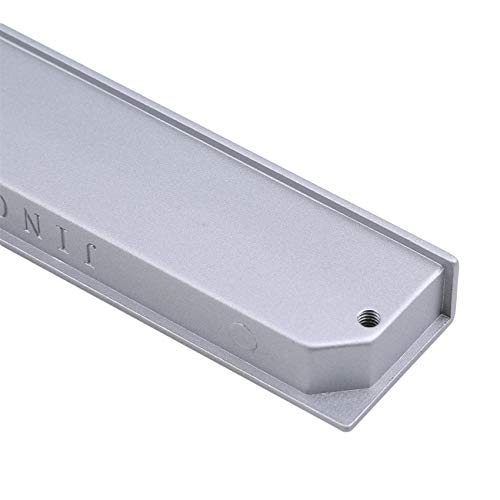 Guoshang Hidden Pull Handle Pulls For Drawers, Cupboards, Wardrobes, Dressing Tables,Silver,5.04 Inch #TOP6