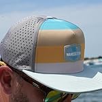 WAVESETTER Beach Trucker Hats for Men | Women | Boys | Girls | Surfing Running Fishing Boating | Lightweight | Flat Brim - Image 4