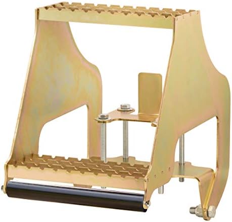 Retrac 409924 Highrise Folding Rear Semi Truck Steps with Auto-Stow, Fits 4-Inch Bumper Beam, Steel, 600 lbs, Semi Trailers, Box Trucks