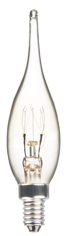 Fileman Antiques Incandescent Candle Bulb 15w E10/MES 240V (5)