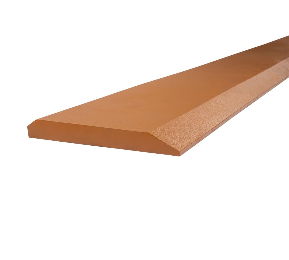 Mytee Products 84"x4"x1/2" Bucket Cutting Edge for Skid Steer & Loader - Weld-on & Bolt-on Yellow Painted 16Mn Steel Skid Steer Cutting Edge Blade for