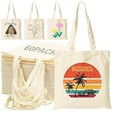 VIOBEPASS 60 Pack Sublimation Blanks Tot...