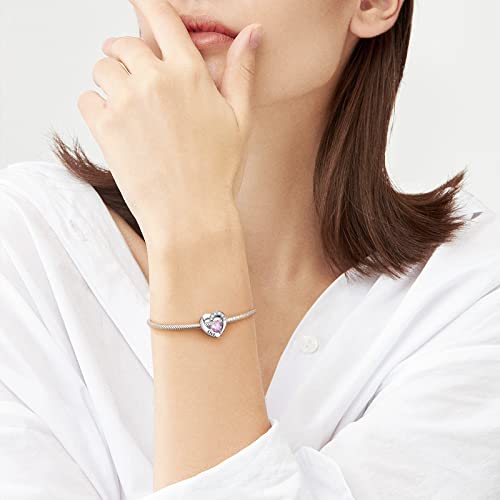 Abalorio flor de nacimiento SEVENWELL en plata lleva tu historia en la pulsera 6