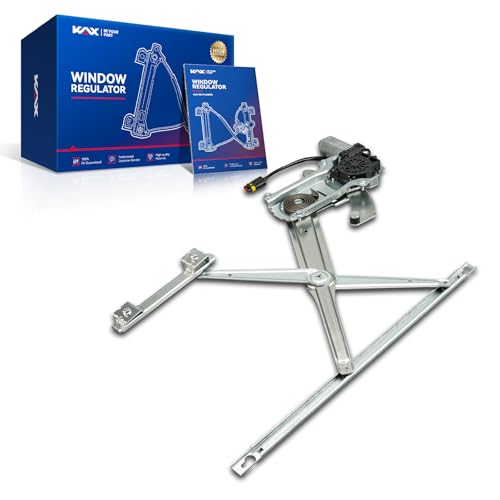 Image of KAX 741-753 Power Window Regulator with Motor Front Left Driver Side Compatible with 1994-2001 Dodge Ram 1500, 1994-2002 Dodge Ram 2500, 1994-2002 Dodge Ram 3500, Driver Side Window Lifter