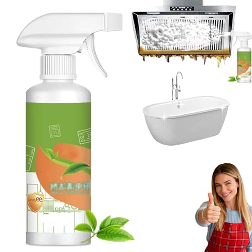 Fly Cleanse Natural Formula Appliances, nettoyeur d'appareils de cuisine, Fly Cleanse Multi-Purpose Oil Cleaner pour four, poêle, capuchon de gamme, articles ménagers (1pcs)