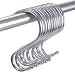 Zicome Set of 12 Powerful Silver S Shape Stainless Steel Hanger Hooks