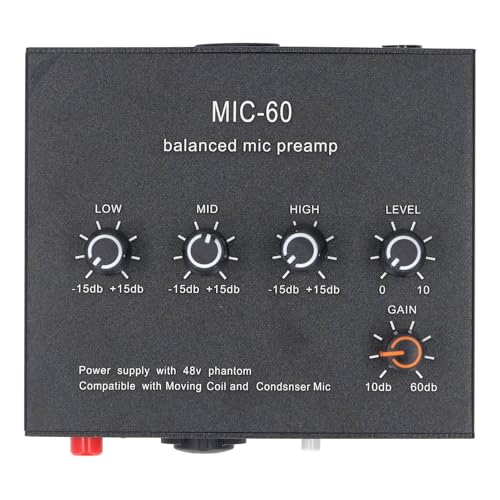 Préampli de microphone et instruments pour home studio et enregistrement nomade - 5