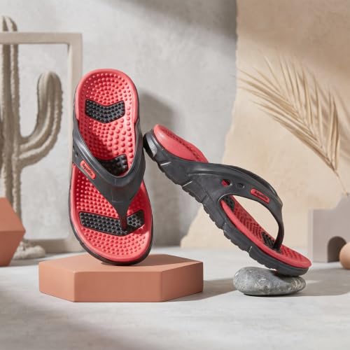Image of Aqualite Brand Flip Flop for Men | Slipper for Men | Men's EVA Chappal | Lightweight Waterproof Anti-Skid Slippers | Soft Cushion Casual Footwear for Home, Beach, Bathroom & Daily Wear