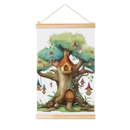 Bannière arbre féérique vintage pour sublimer votre salon