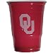 NCAA Plastic Game Day Cups, Oklahoma Sooners,18-Ounce, Sleeve of 18 cups