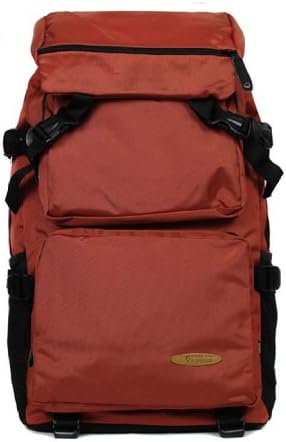 Icon Casual Hiking Backpack for Travel Waterproof Daypack Laptop (Orange)