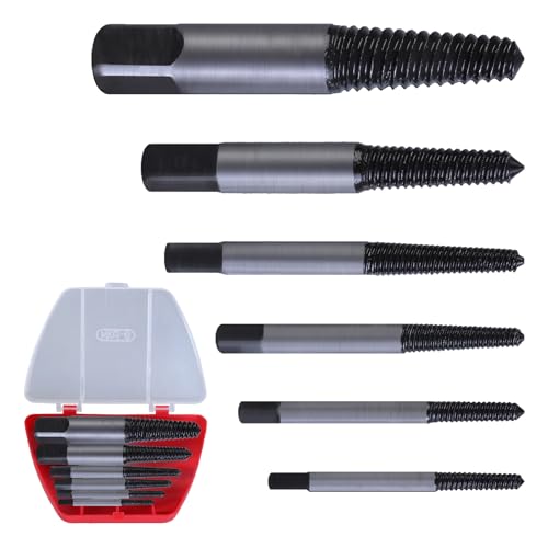多機能 6 個高強度ネジ取り外しエクストラクター破損したネジ家庭用プロフェッショナル使用家庭用修正便利屋キット