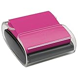 Post-it WD330BK Dispenser, Post-it Note, 3-Inch x3-Inch, 6/CT, Black