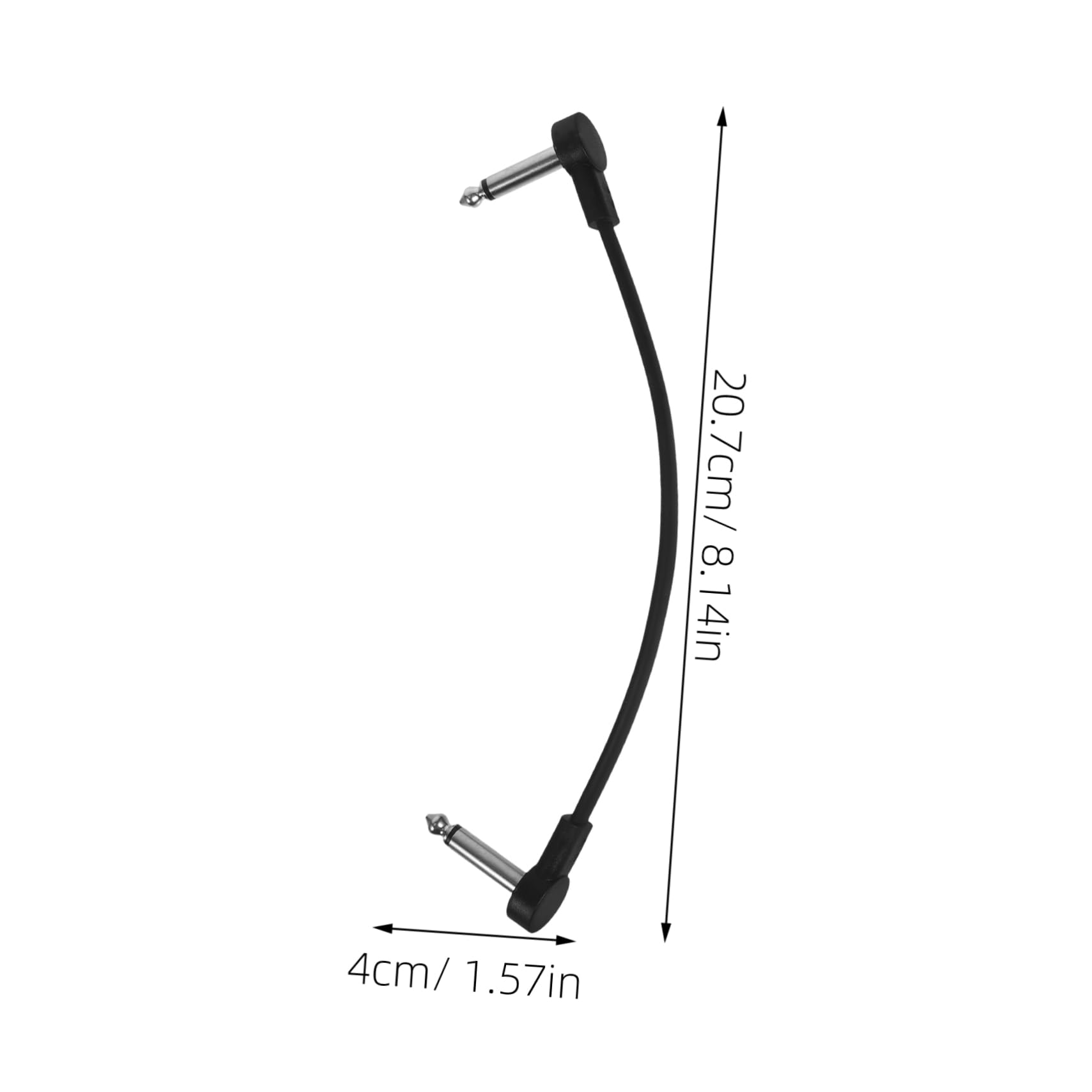 ibasenice 30stücke Gitarren-patchkabel Für Effektpedale Kurze Instrumentenkabel Geräuschlos Stecker Für Musiker Und Mobile Anwendungen