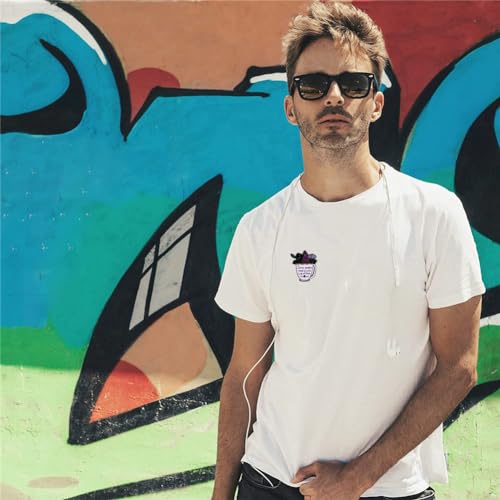 Cartoon Flowers Teacup Enamel Pin Some People Need A Nice Cup Of Tea Brooch Badges Backpack Shirt Decoration Jewelry for Friends Girls Boys Men, White2