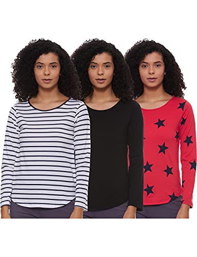 Image of A.T.U.N. Women's Long Sleeve T-shirts (Pack of 3)