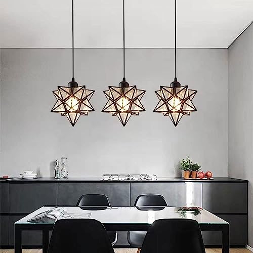 Candelabro escandinavo de techo E27 para iluminación de isla de cocina y pasillos 5