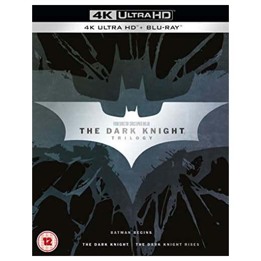 The Dark Knight Trilogy [Batman] [4K Ultra HD] [2012] [Blu-ray] [2017]