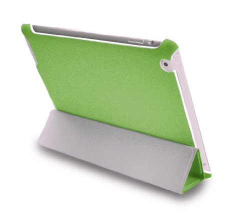 Konnet Execase Hard Case / Shell With Smart Cover For The New Ipad / Ipad 2 (Green) - Special Promo #TOP28