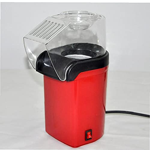 Popcorn Maker, Home Popcorn Machine Gezonde olievrije heteluchtpopcorn machine voor kinderen, zwart (met Britse adapter) - Image 4